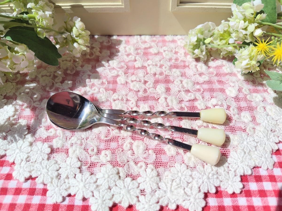 昭和レトロ　ネジネジスプーン レトロスプーン スパイラルスプーン　当時物　新品 昭和レトロ ネジネジスプーン レトロスプーン スパイラルスプーン 当時