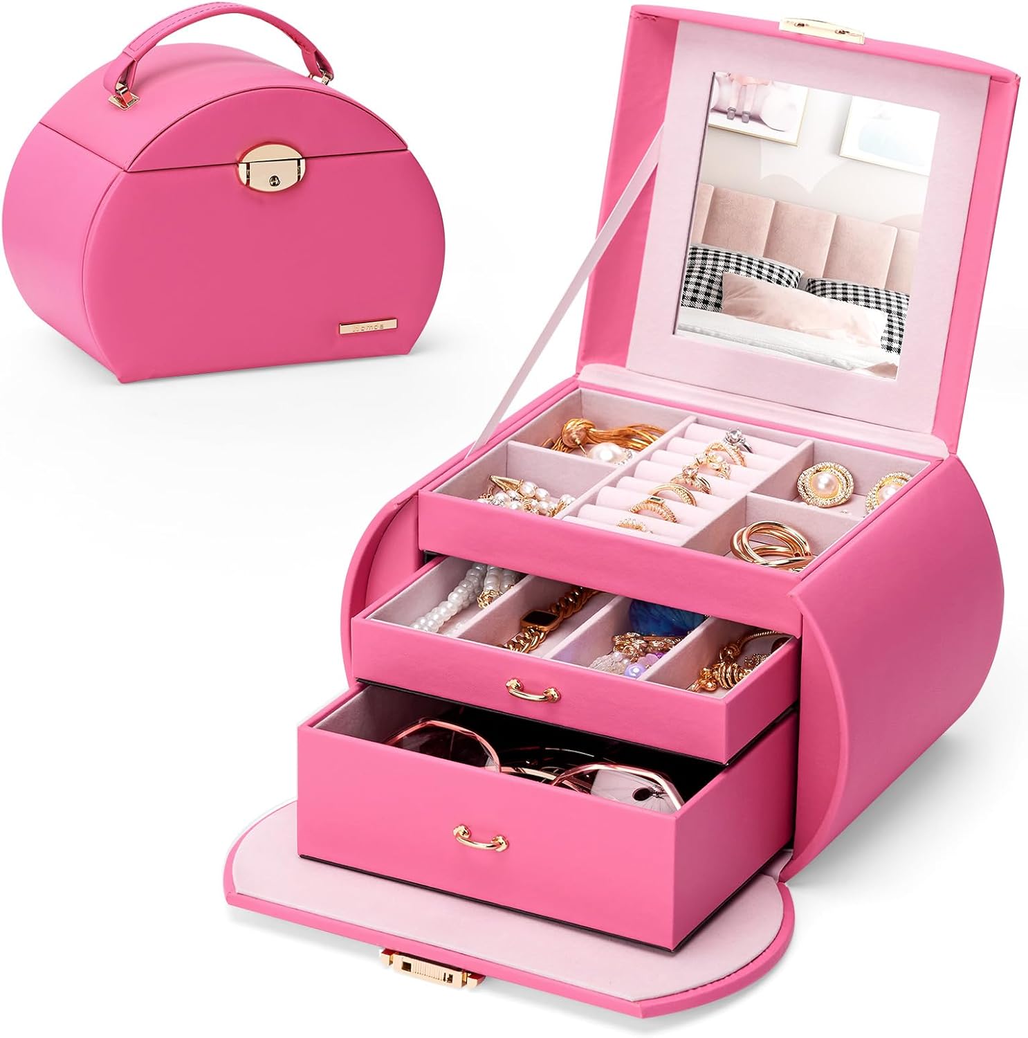 Homde Girls Jewelry Box Jewelry Storage Case Lebanon Ubuy