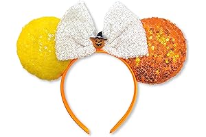 Mystical Mouse Ears: Shimmering Headbands for Halloween Magic