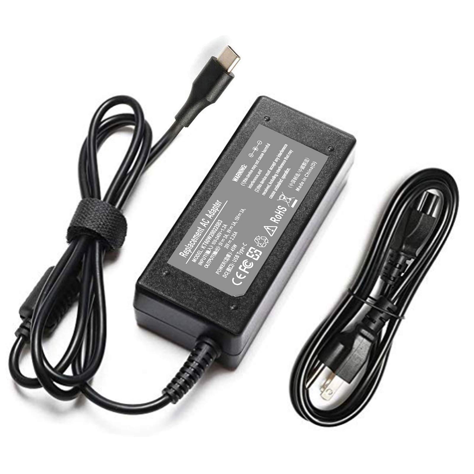 Amazon.com: Shareway 45W Type C USB C Replacement AC Adapter
