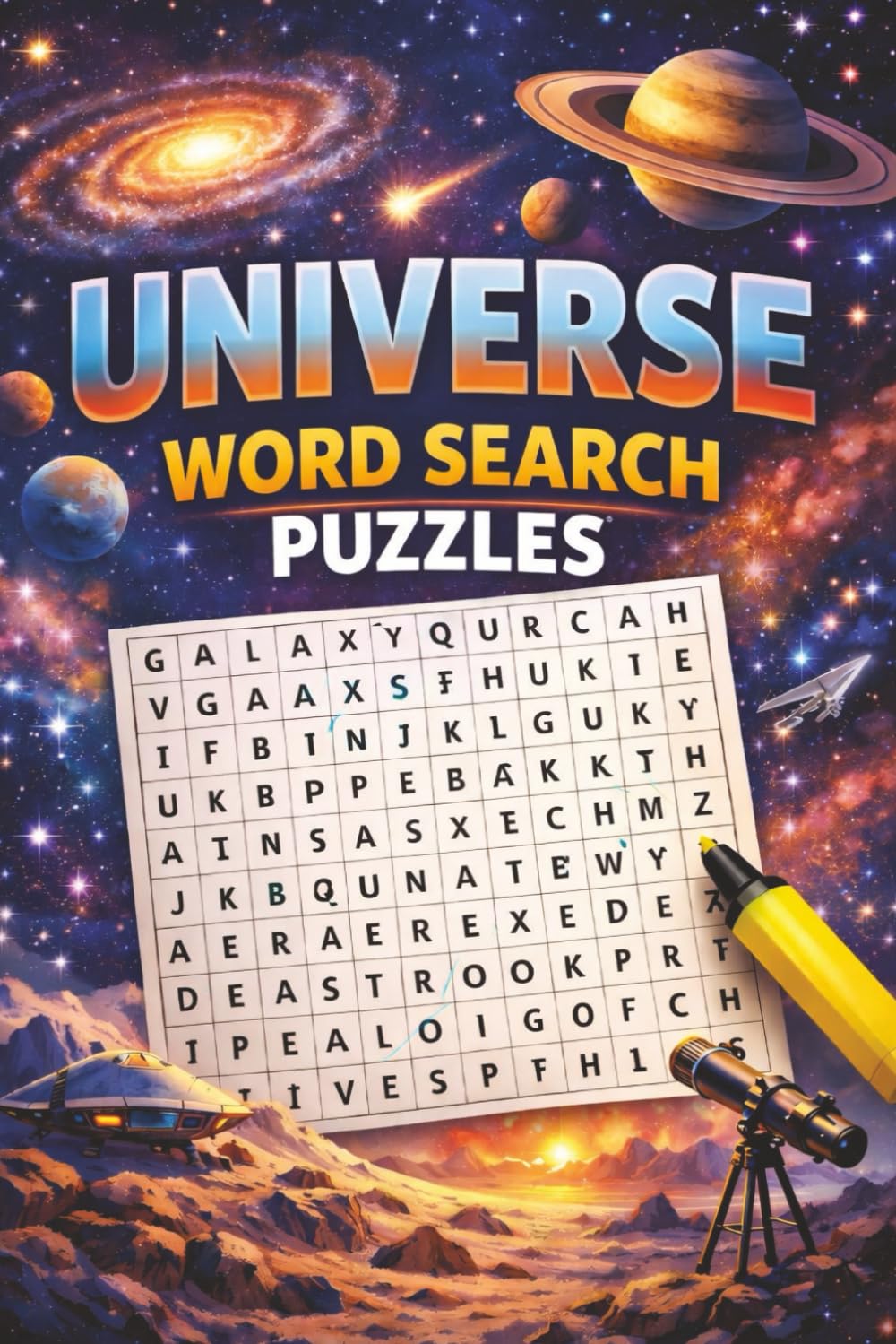 Universe Word Search: 450+ words and terms related to the Universe