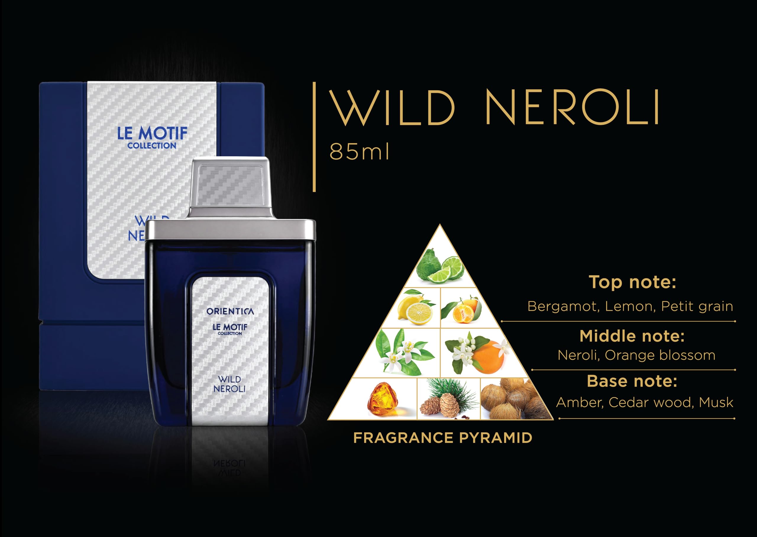 Amazon.com : Orientica Le Motif Wild Neroli Eau De Parfum 2.9oz