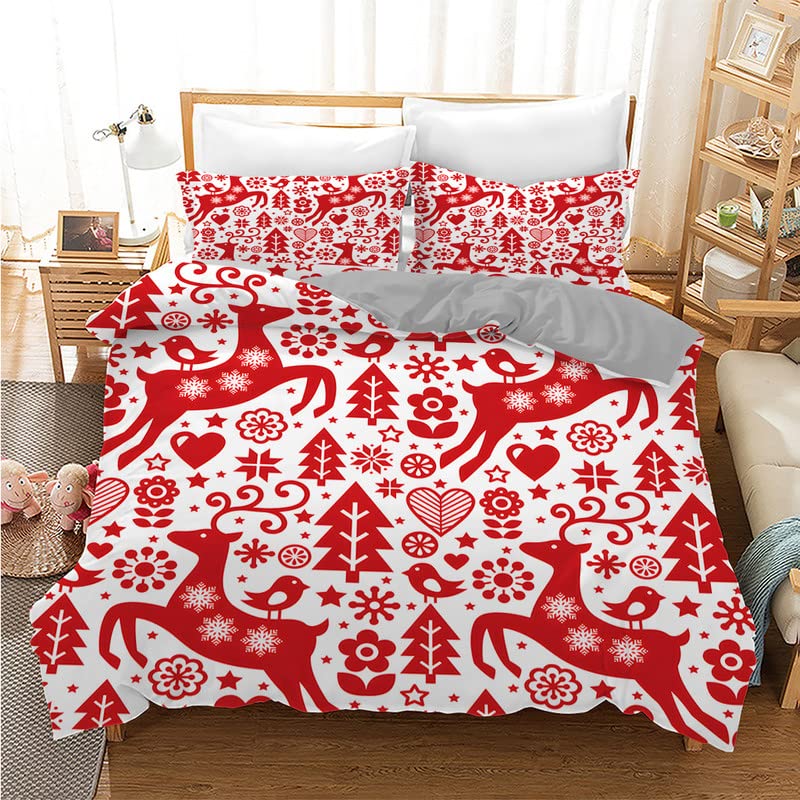 Housse de couette 160x200 en microfibres 110g/㎡ au fini soyeux durable