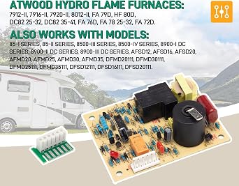 31501 Dc Circuit Board, Compatible with Atwood Replace for Dometic Hydro Flame Corp Fit for Models 33488, 33727, 85-IV 16, 85-IV 25, 85-IV 20, 85-IV 31, 85-IV 35