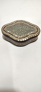 صندوق مجوهرات من الخشب- متعدد الالوان