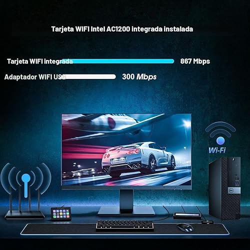 Miniatura 4 de Dell OptiPlex - Computadora de escritorio con monitor de 24 pulgadas y paquete de monitor, i7-6700 de 3.4 GHz, 16 GB Ram nuevo SSD de 512 GB, Intel