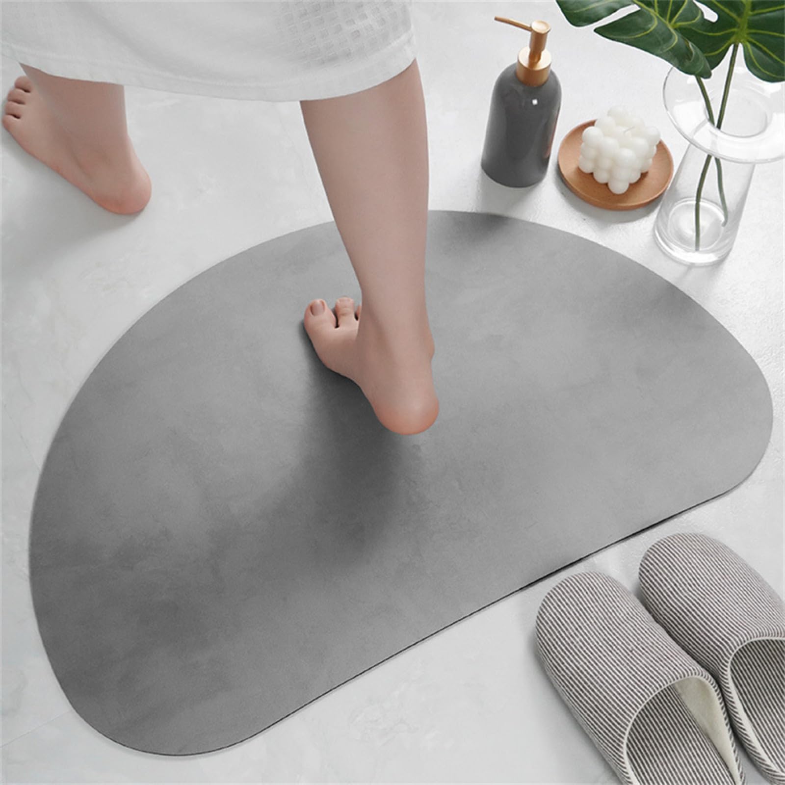 Alfombra baño antideslizante de 45x70 cm para proteger tu suelo de la humedad