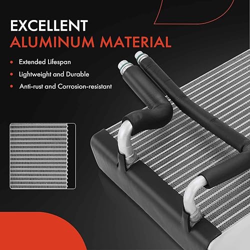 Miniatura 3 de A-Premium Núcleo de evaporador de A/C compatible con Nissan Frontier 2005-2021, Pathfinder 2005-2012, Xterra 2005-2015, Reemplazo # 272109BH0A