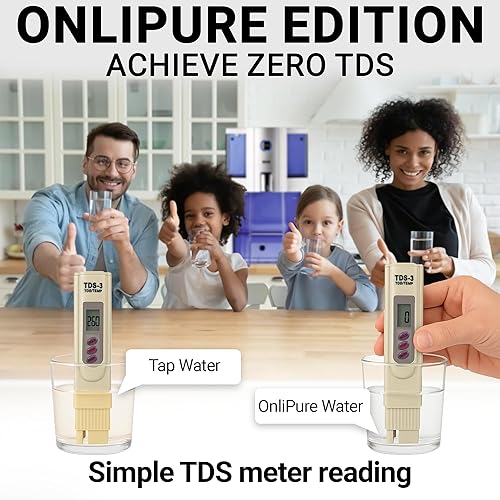 Miniatura 8 de OnliPure - Filtro de agua para encimera de ósmosis inversa con purificador de instalación cero tecnología patentada de alta capacidad de 4 etapas