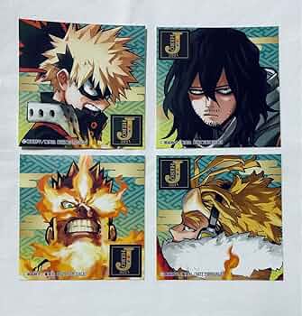 ヒロアカ いらすとや エンデヴァー ホークス 缶バッジ ステッカー 特典 コラボ ヒロアカ いらすとや エンデヴァー ホークス 缶バッジ