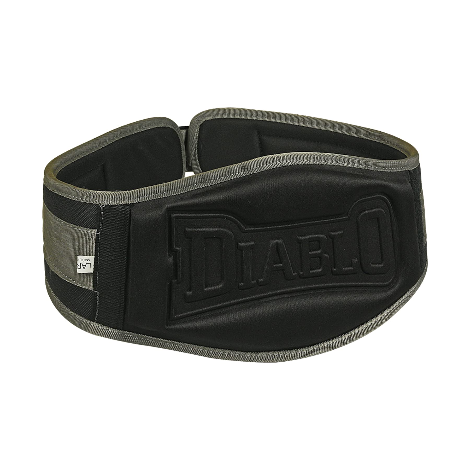 DIABLO 6’’ Inch EVA Weightlifting Belt Back Support Power Training Belt Workout Exercise Power-Lifting Squat Gym Belt for Men and Women (L, Grey) (B09W5X636J) Amazon Price History, Amazon Price Tracker