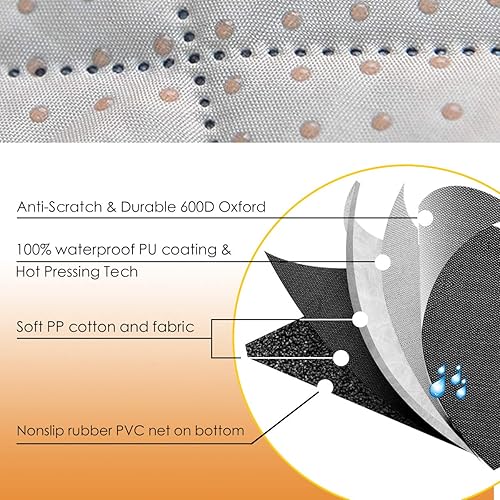 Miniatura 3 de Honest - Fundas de asiento de automóvil para perros con ventana de malla, solapa lateral para automóviles, camiones y SUV, funda impermeable y