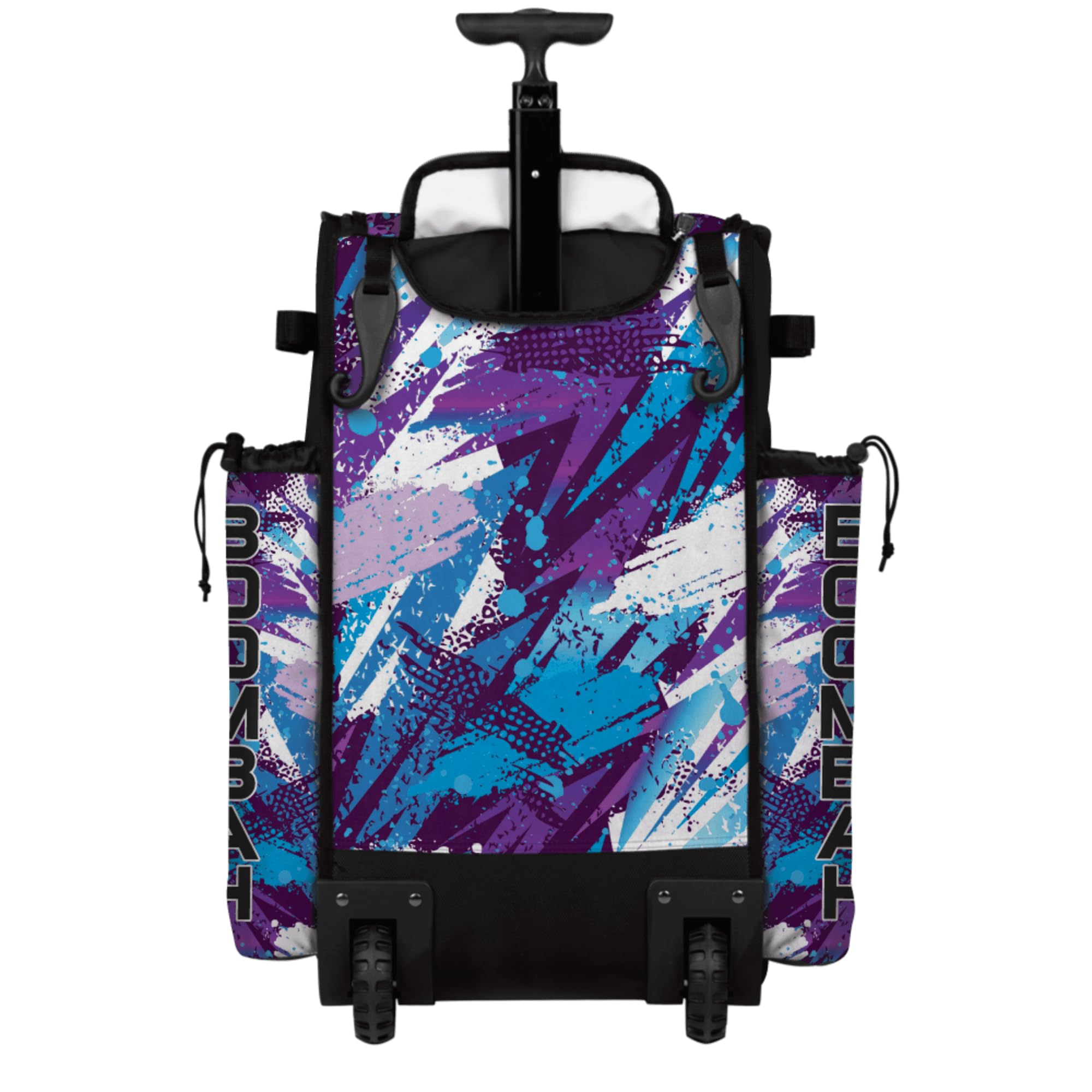 Boombah Superpack Softball Bag Bat BackPack purple Boombah Superpack Rolling Bat Bag (Purple Digi-Camo  main image 2