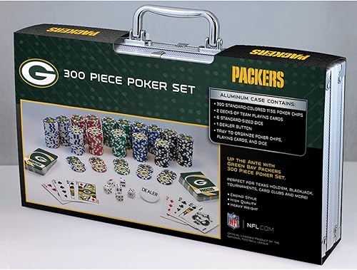 Miniatura 3 de Masterpieces NFL Unisex-Adult 300-Piece Casino Style Poker Chip Set