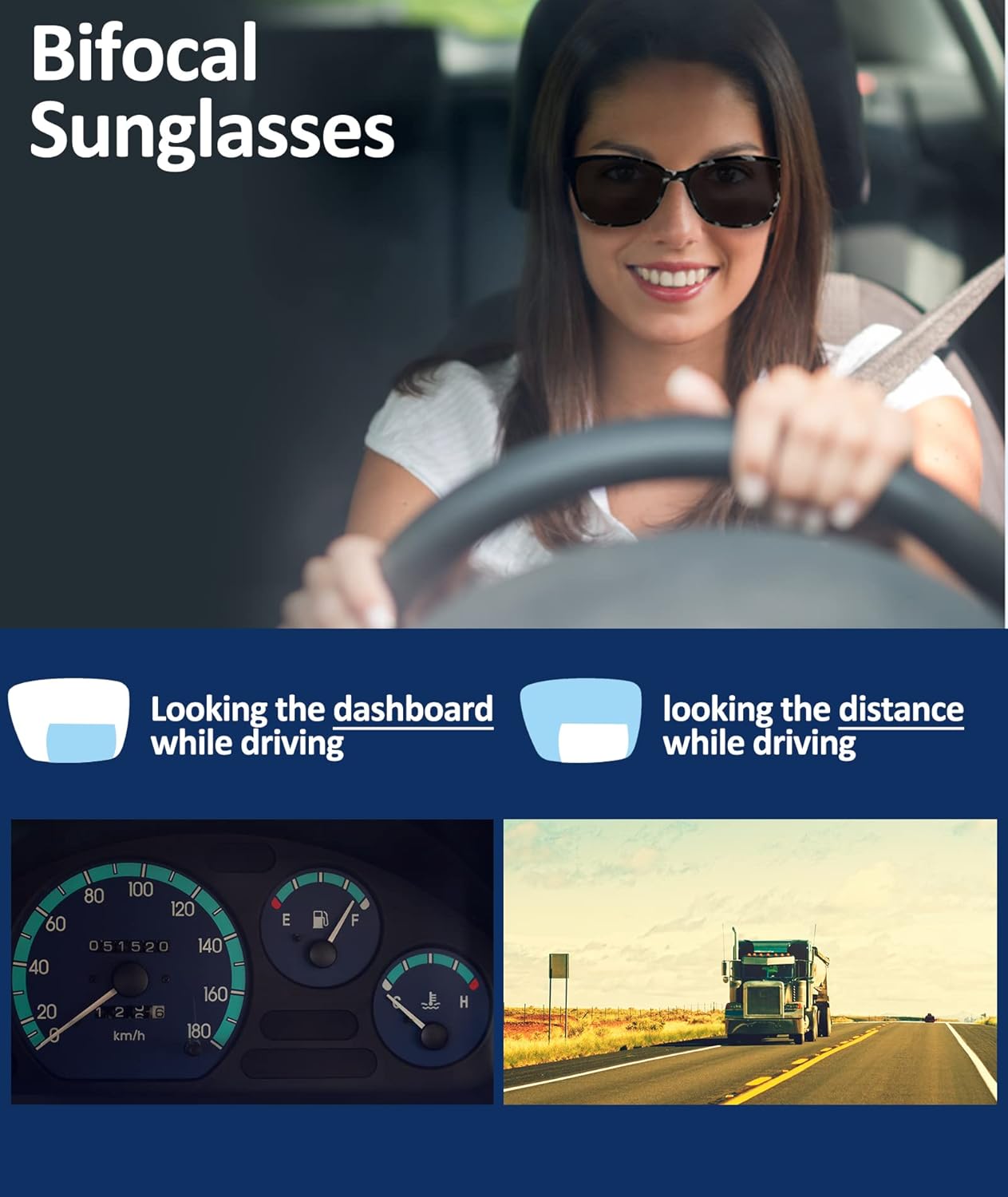 Bifocal Reading Glasses Women Blue Light Computer Readers Clear Top Cat Eye Frame Stylish Fashion Ladies Eyeglass - Image 6