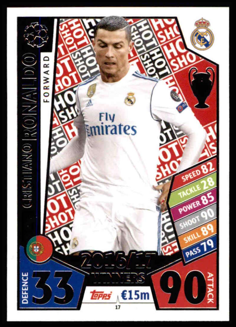 Amazon.com: 2017-18 Topps UEFA Champions League Match Attax #17