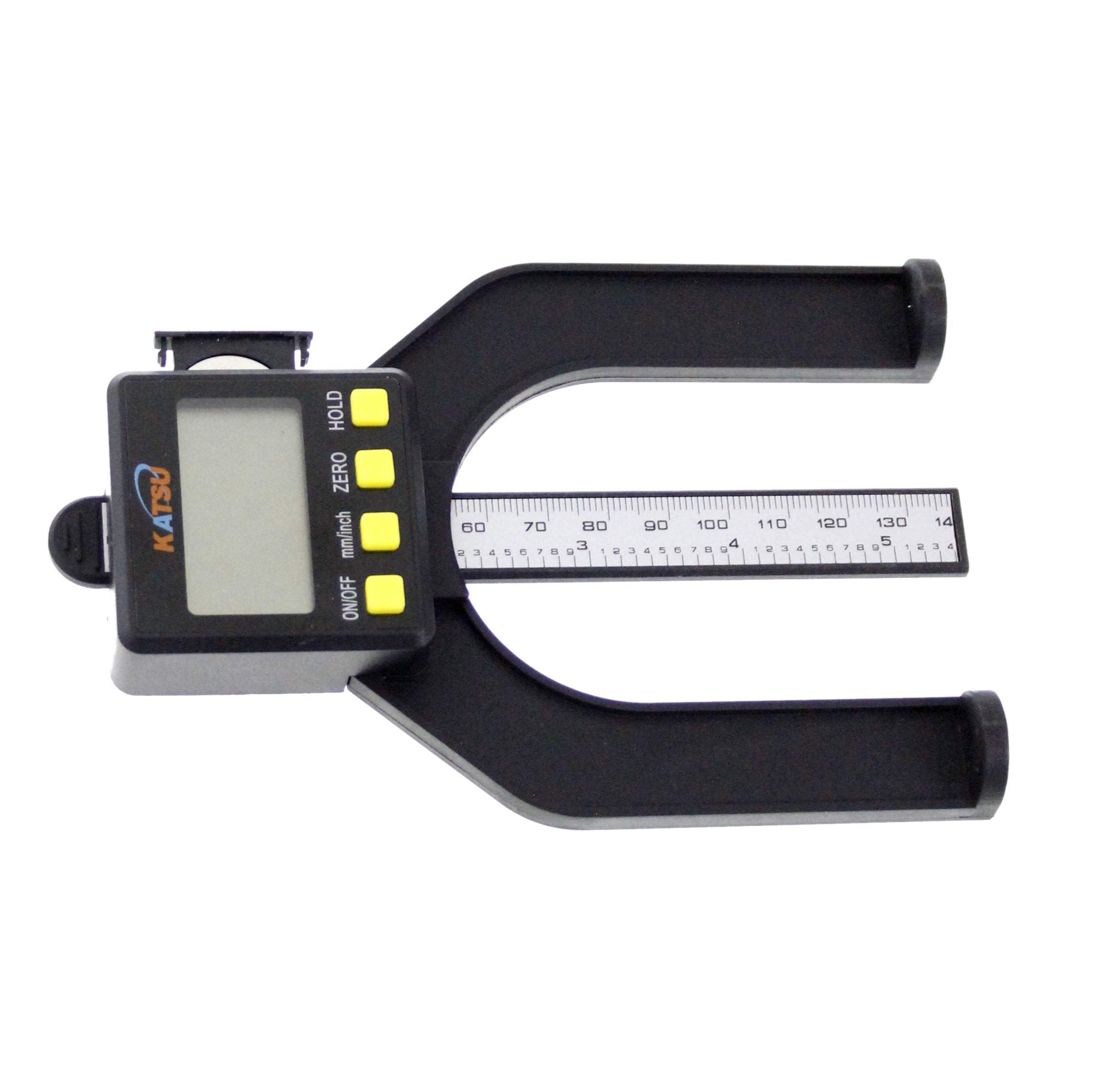 KATSU Medidor de Profundidad Digital 0-80mm Herramienta de Medición para Enrutador Carpintería Sierra de Mesa