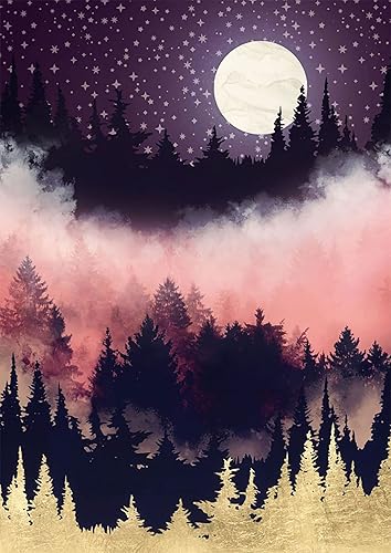 Miniatura 1 de Hestarcul Kits de arte de diamantes, kits de pintura abstracta de diamantes para adultos, pintura con diamantes redondos para regalo, decoración de