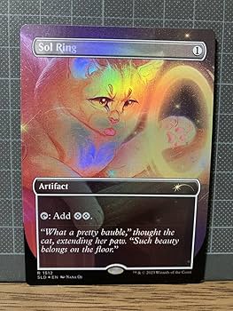 Amazon.co.jp: MTG 太陽の指輪 Secret lair Raining Cats and Dogs SLD