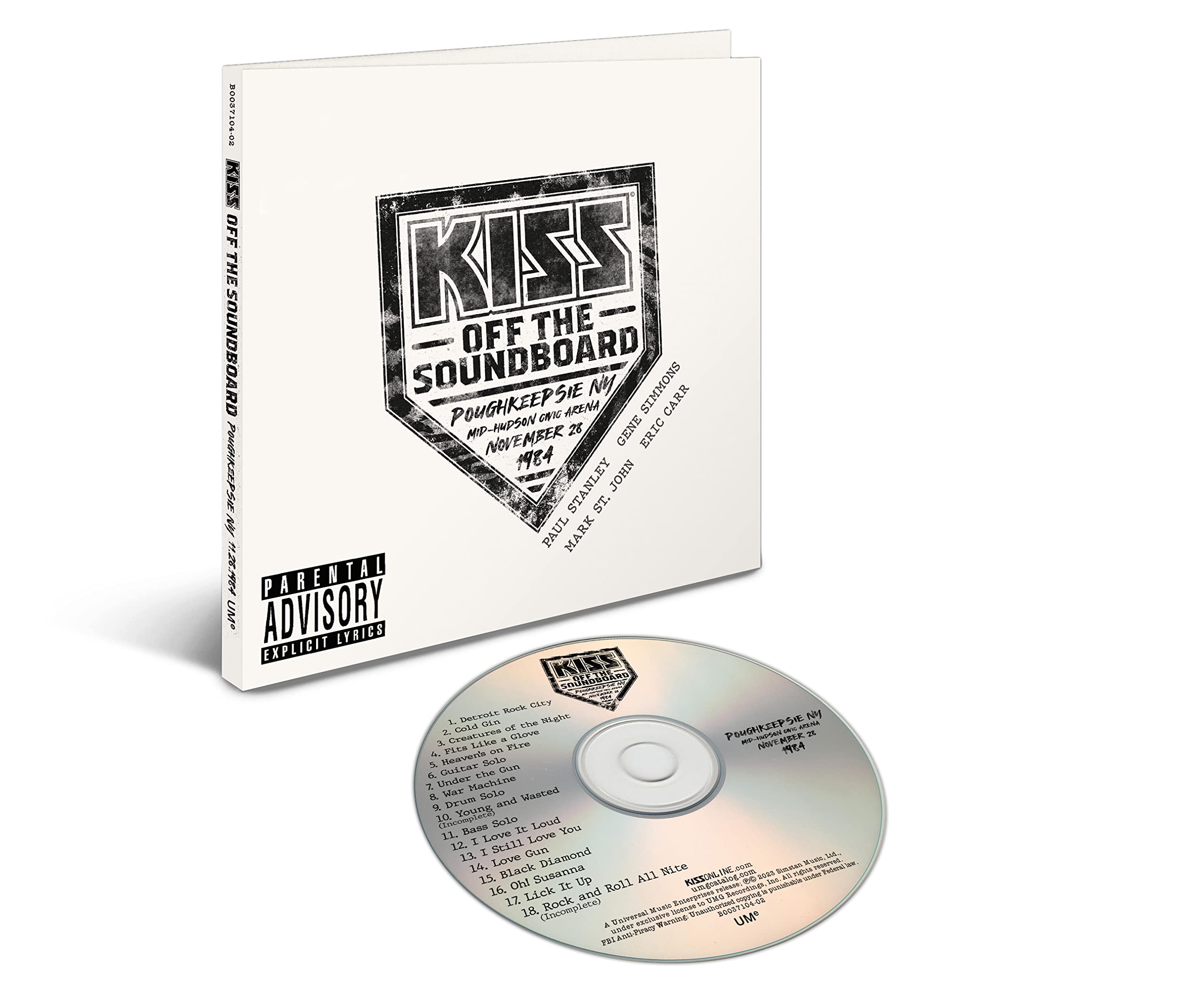 Kiss Off the Soundboard: Poughkeepsie, Ny