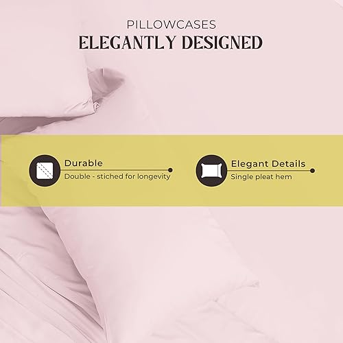 Miniatura 7 de MAYFAIR LINEN Sábanas de Algodón Egipcio 100% Puro Tamaño California King - 1000 Número de Hilos 4 Piezas de Lujo Sábanas Cal King de Hotel 5