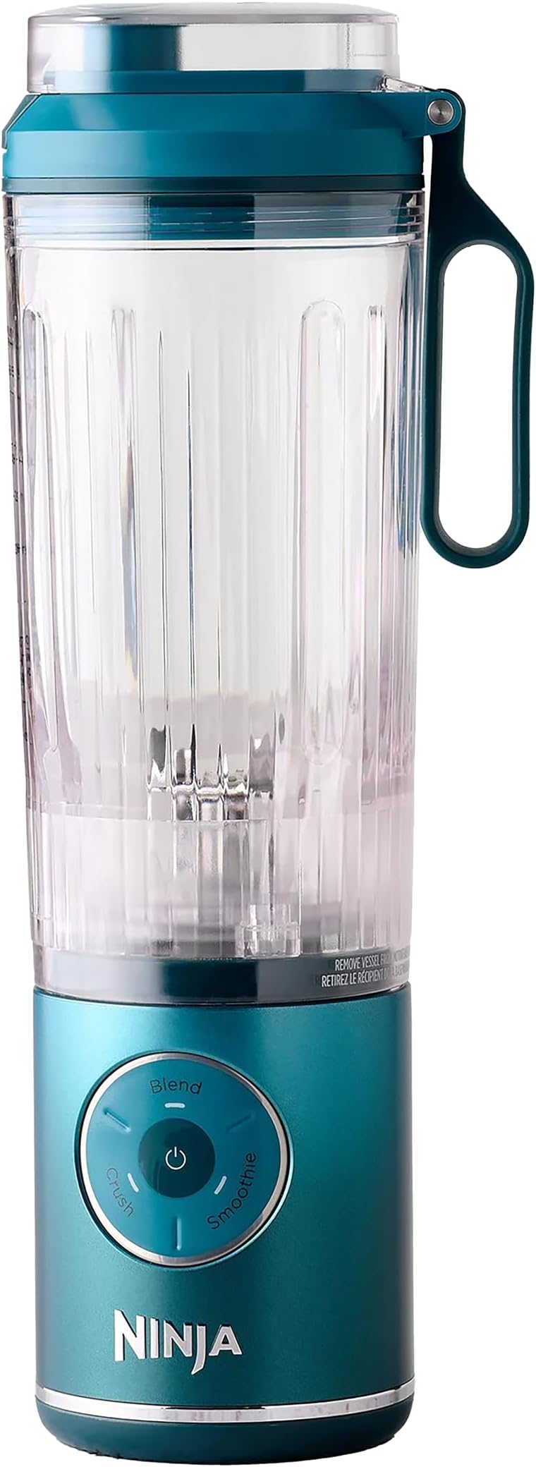 Ninja BC251QTL Blast Max Personal Cordless Blender for Smoothies, Blend, Ice Crush, 22 oz. Twist & Go Vessel, Teal - Certified Refurbished