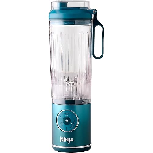 Ninja BC251QTL Blast Max Personal Cordless Blender for Smoothies, Blend, Ice Crush, 22 oz. Twist & Go Vessel, Teal - Certified Refurbished