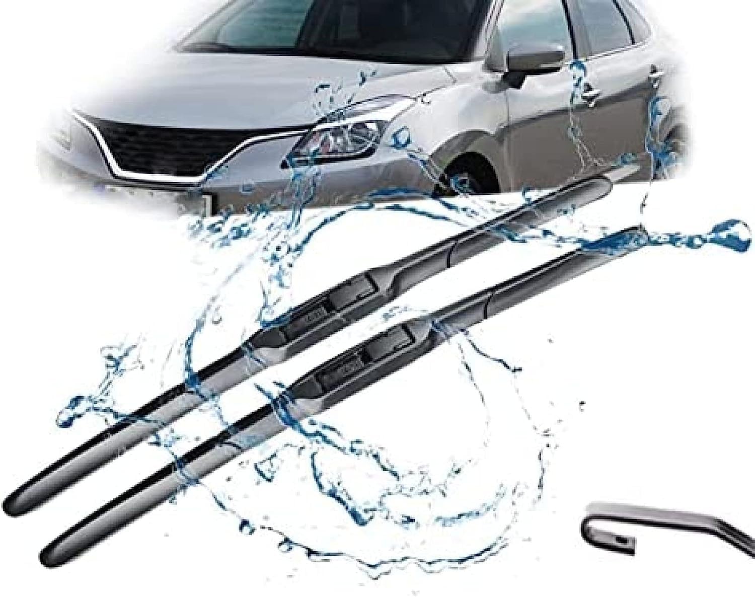 Oryginalny zestaw gumowa szyba wycieraczki do Suzuki Baleno 800 2014 2015 2016 2016 2017 2018 2019 2022 21" +14", wycieraczki samochodowe