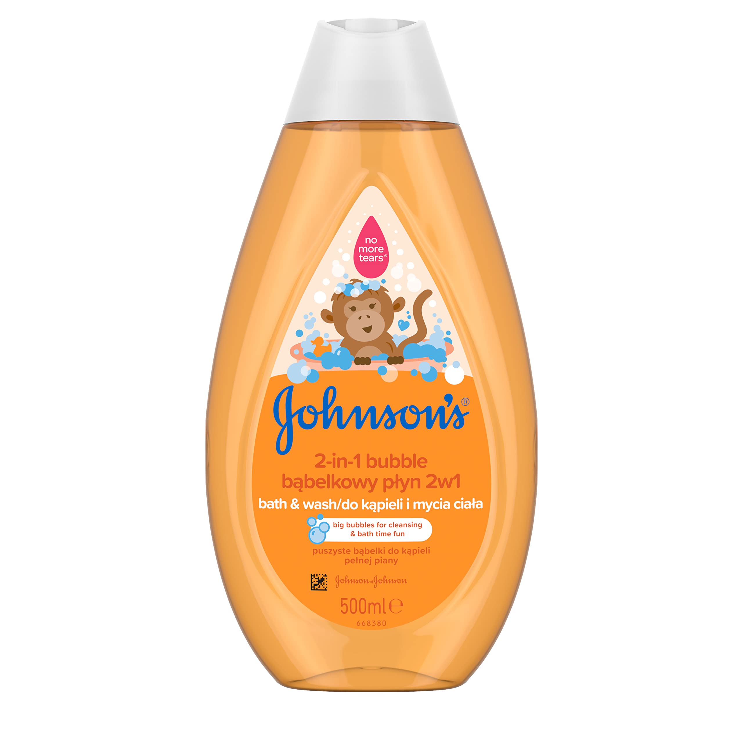 Johnson's Bubble Body and Hair Cleaner 500 ml