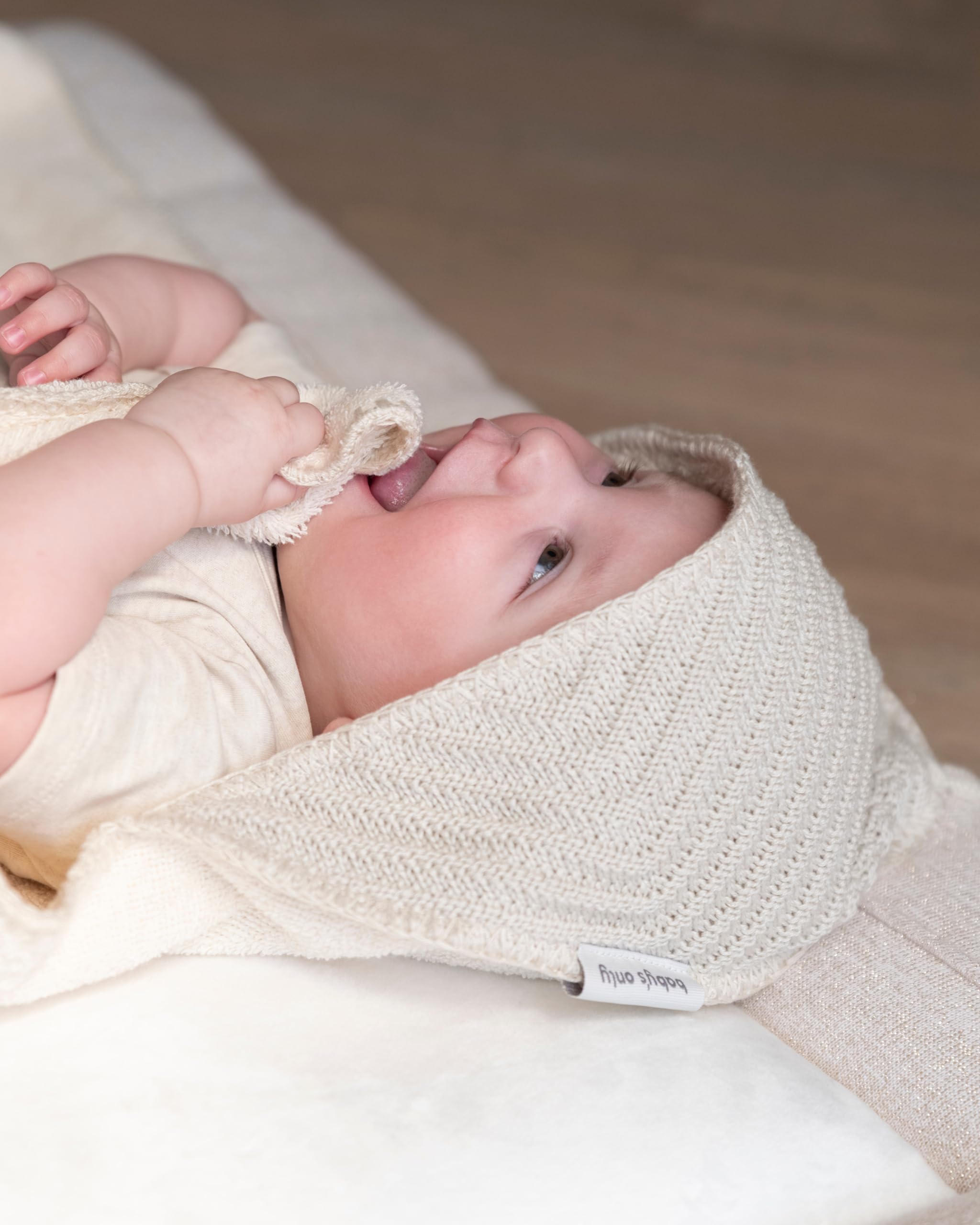 Baby's Only - Cape de Bain Grace - Nordic Blue - 75x85 cm