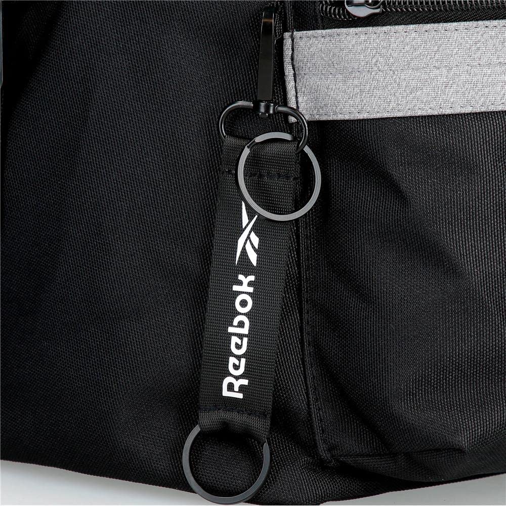 Reebok Andover Mochila Compact 2 Ruedas Negro 32x43x21 cms Poliéster 28,9L