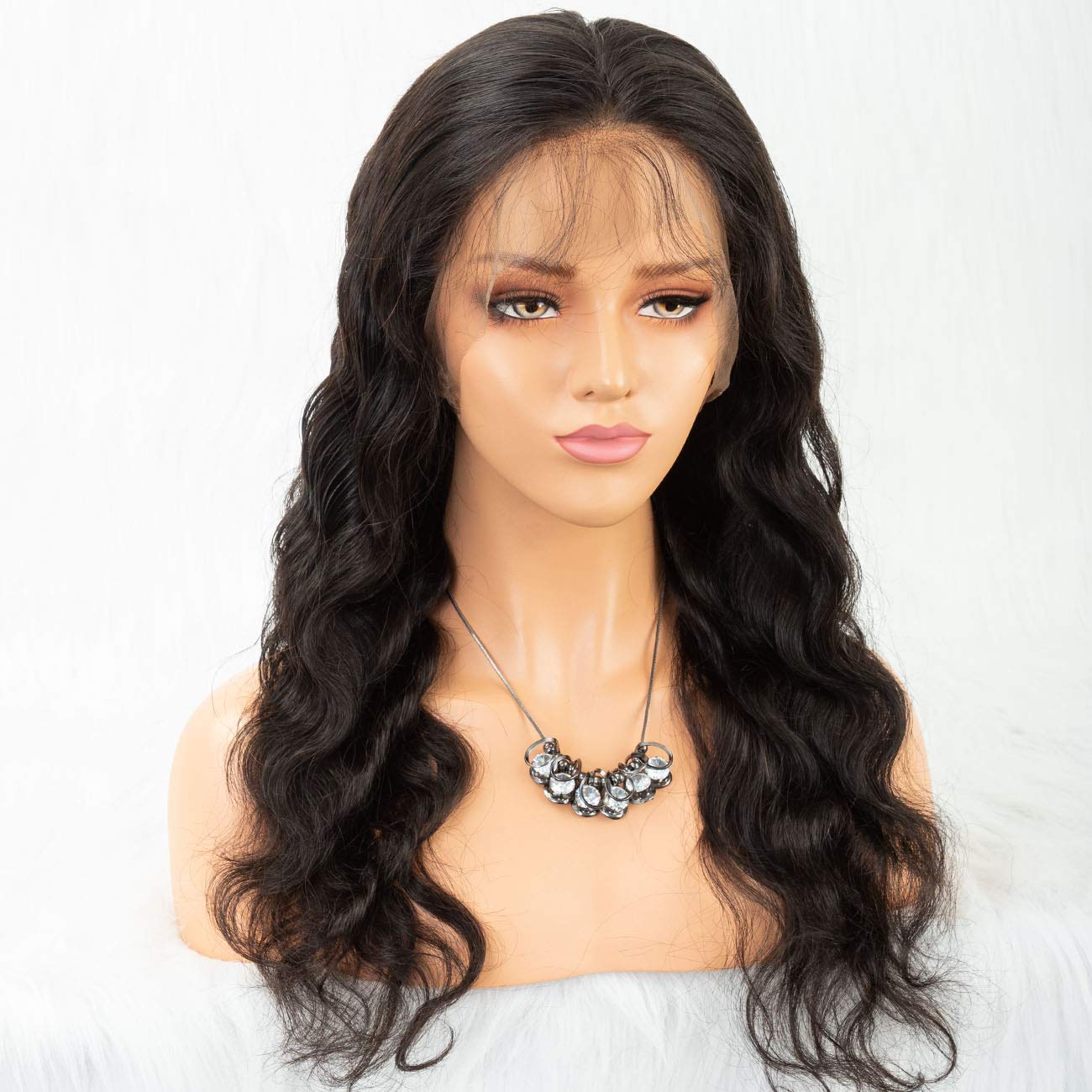 Neflyon 360 Lace Frontal Wig Body Wave Human Hair Wigs