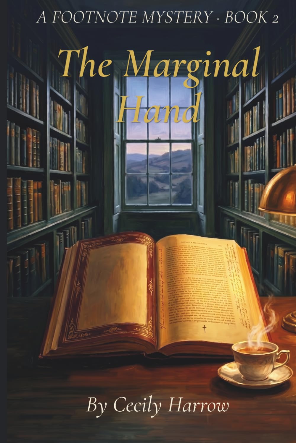 The Marginal Hand: A Cozy Mystery (The Footnote Mysteries, Book 2)