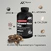 Maca Black High Dose - 45000 mg Equivalent (100:1 Extract) with Zinc Calcium Vitamin B6 L-Arginine & Taurine - 180 Vegan Maca Capsules - No Caffeine Gluten & Lactose Free