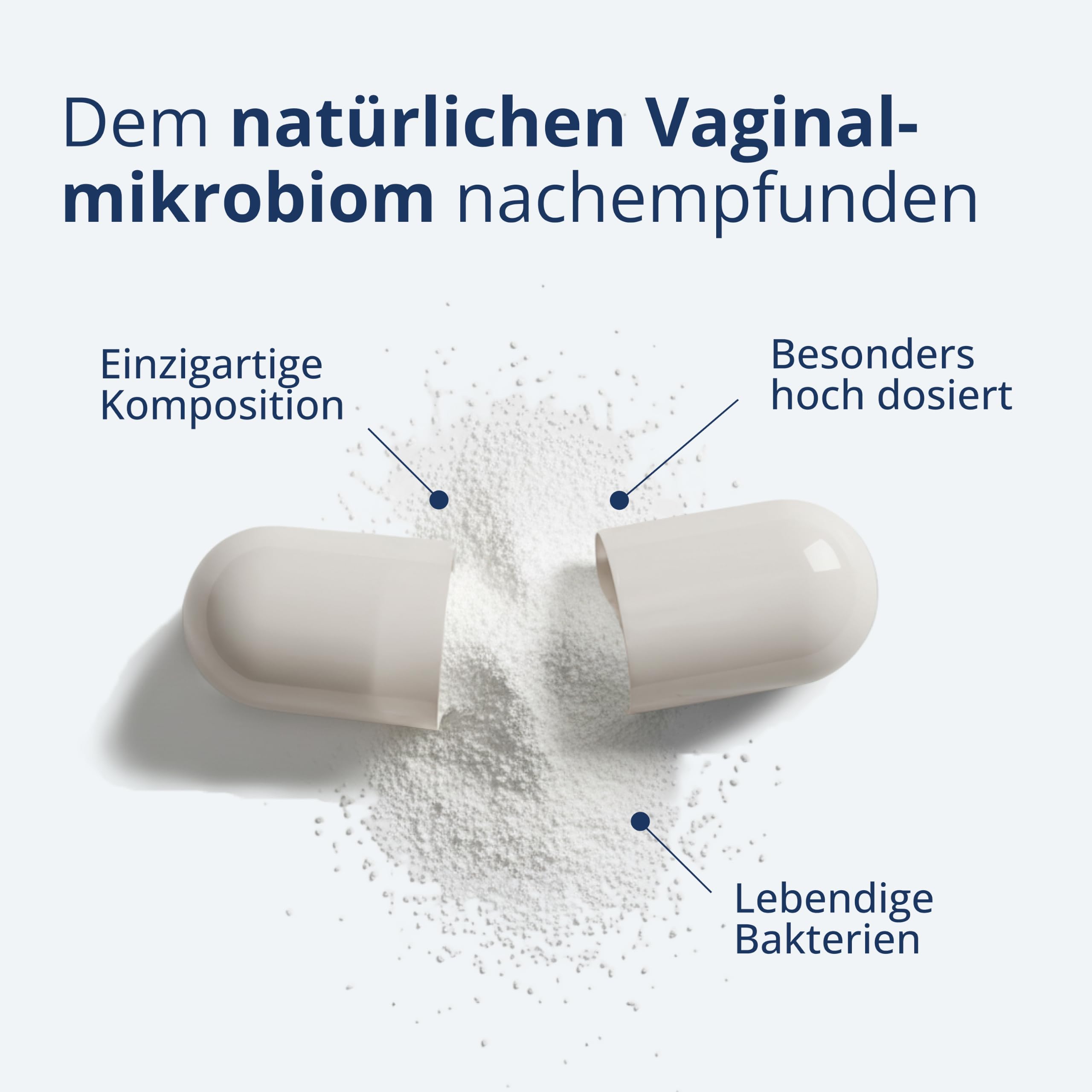Kijimea FloraCare – der natürlichen Scheidenflora nachempfunden | 33 speziell abgestimmte Milchsäurebakterien in hoher Dosierung + Vitamin B2, B3, B7, Folsäure und Zink - 28 Stk