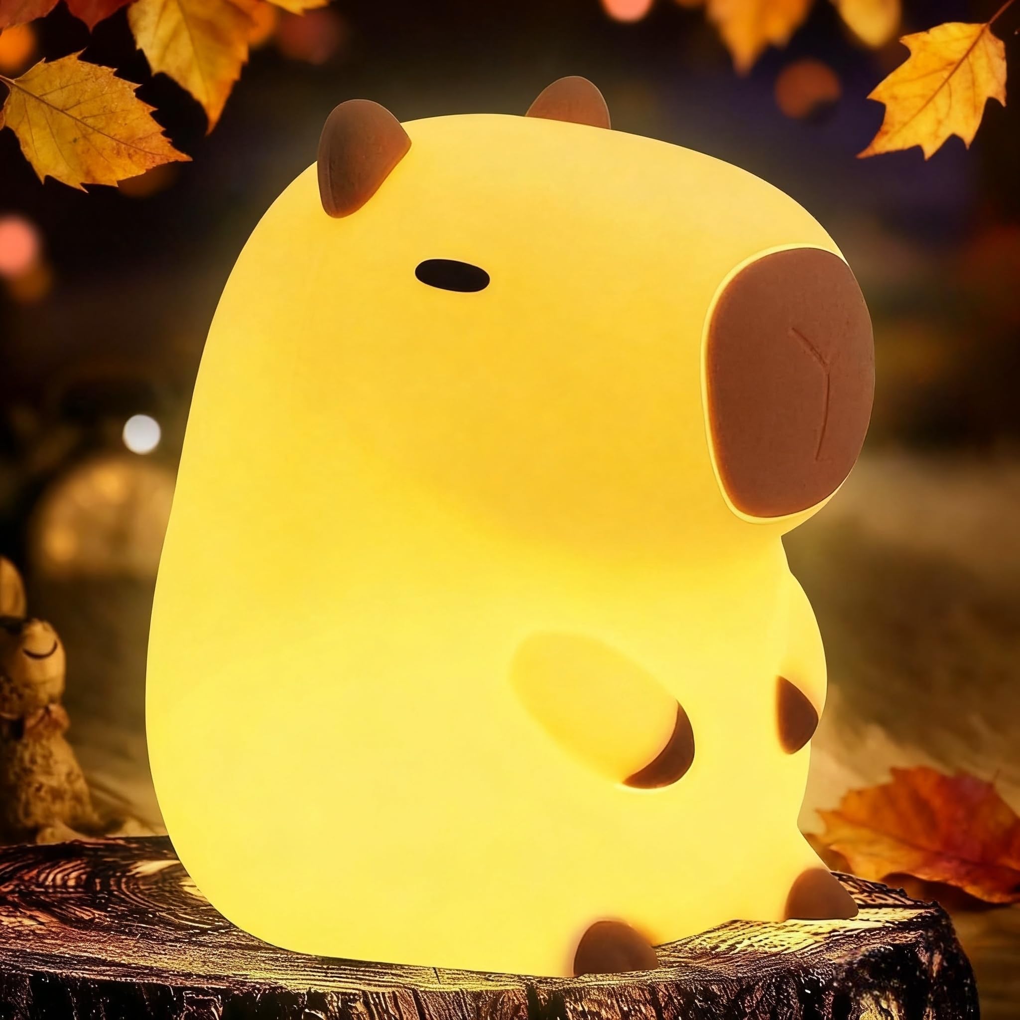 Amazon.com: YR YRHH-PET Capybara Cute Night Light, Kids Squishy