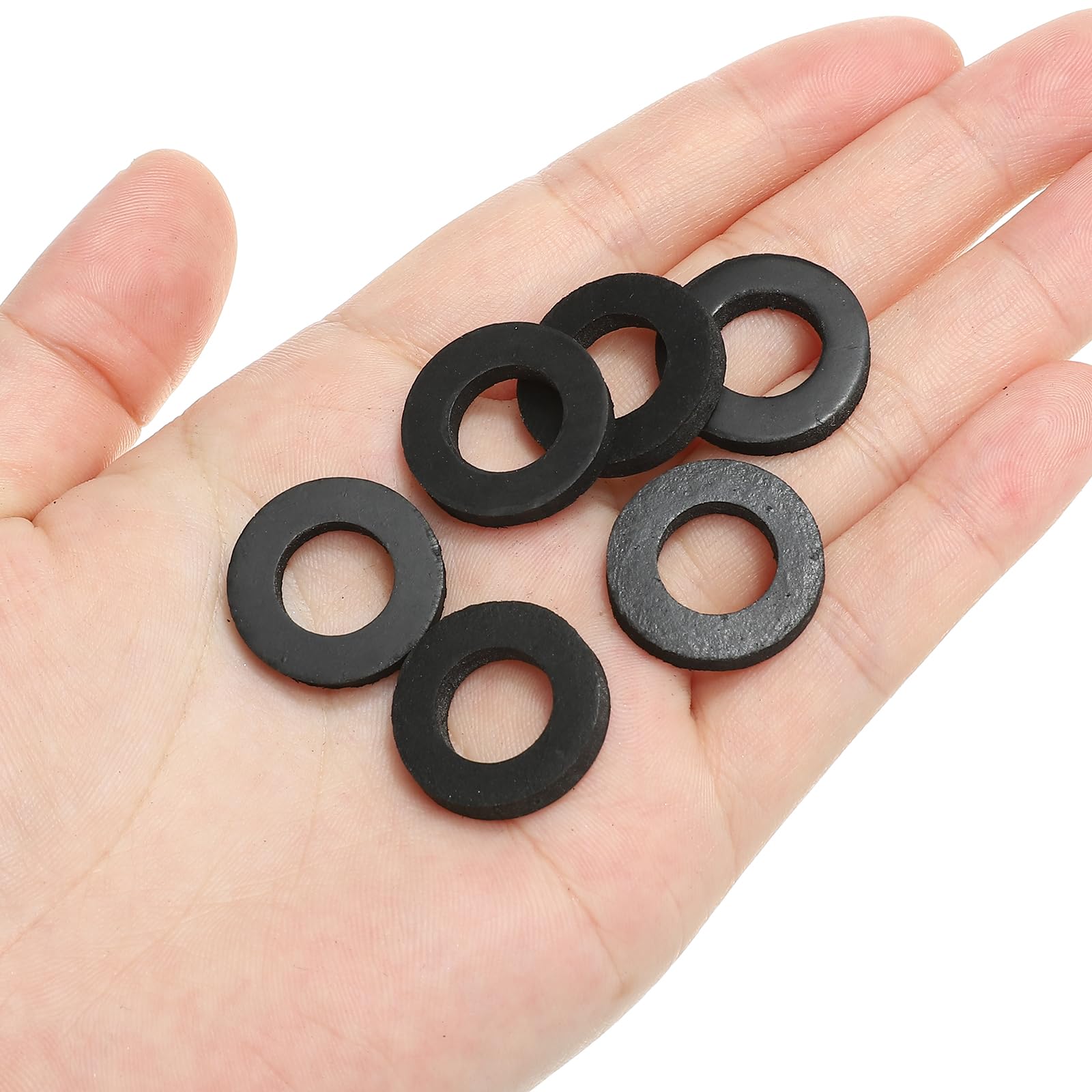 10-stcs rubberen o-ring pakkingen water afgedicht washerpvc doorvoering met gat siliconen rubberen buis flexibel,Transparent color,A 30mm(1.18 inch
