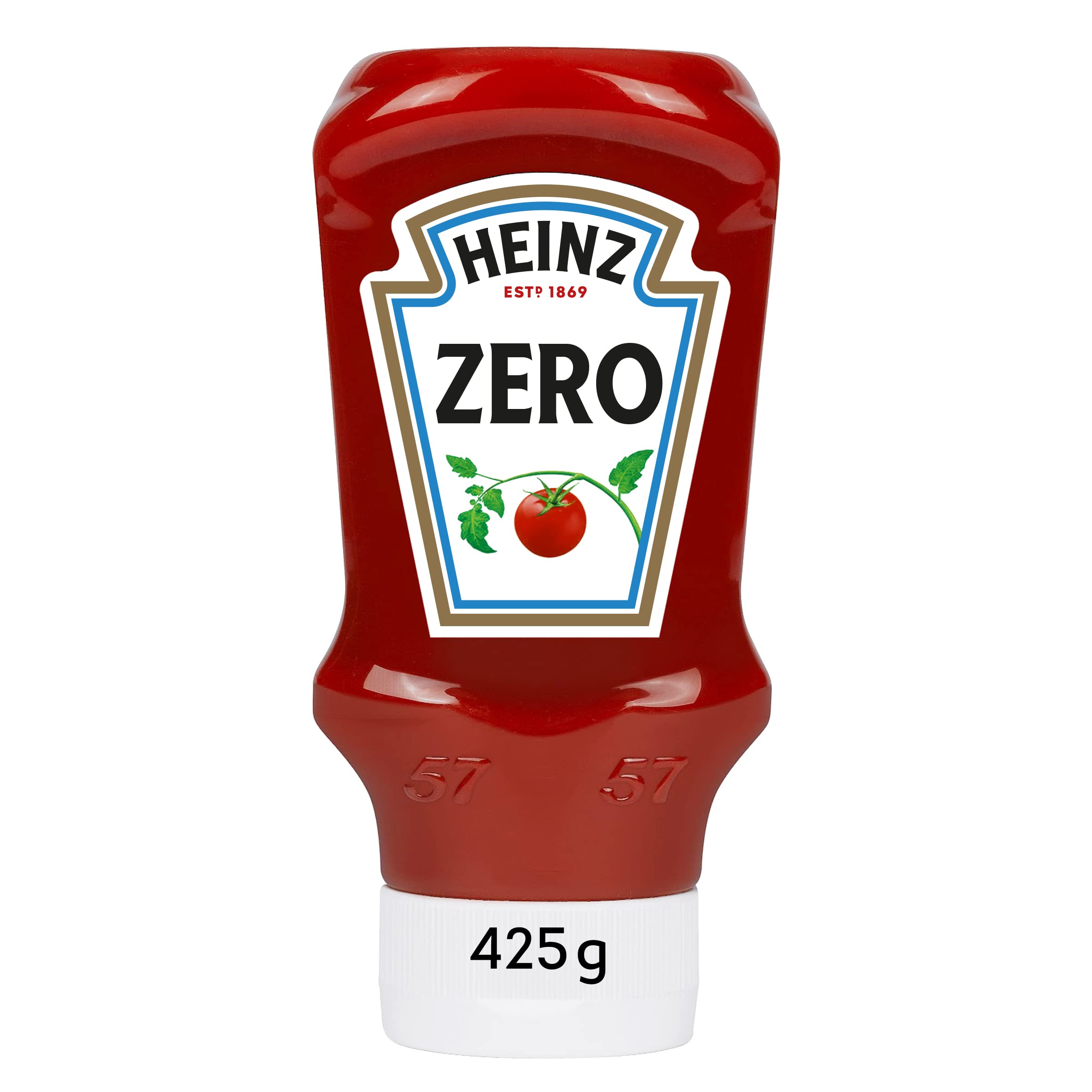 Heinz Tomato Ketchup Zero Sauce, 10 x 425 g
