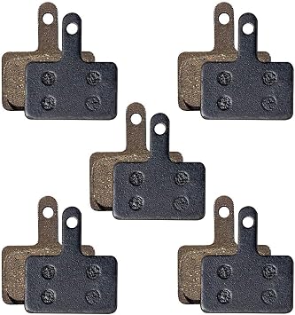 Wholesale Full 5 Sets Pairs Full Metallic for TRP Tektro Shimano Deore B01S M375 M395 M416 M445 M446 M485 M486 M515 M525 Bicycle semi Metal Resin Ceramics Disc Brake Pads