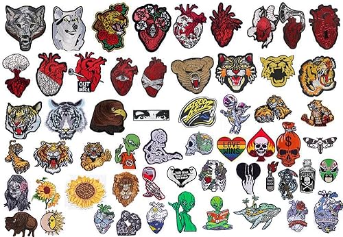 Miniatura 6 de Parche bordado con gancho y bucle con texto en inglés "I Come I Fuck Shit Up I Leave" (I Come I Fuck Shit Up I Leave)