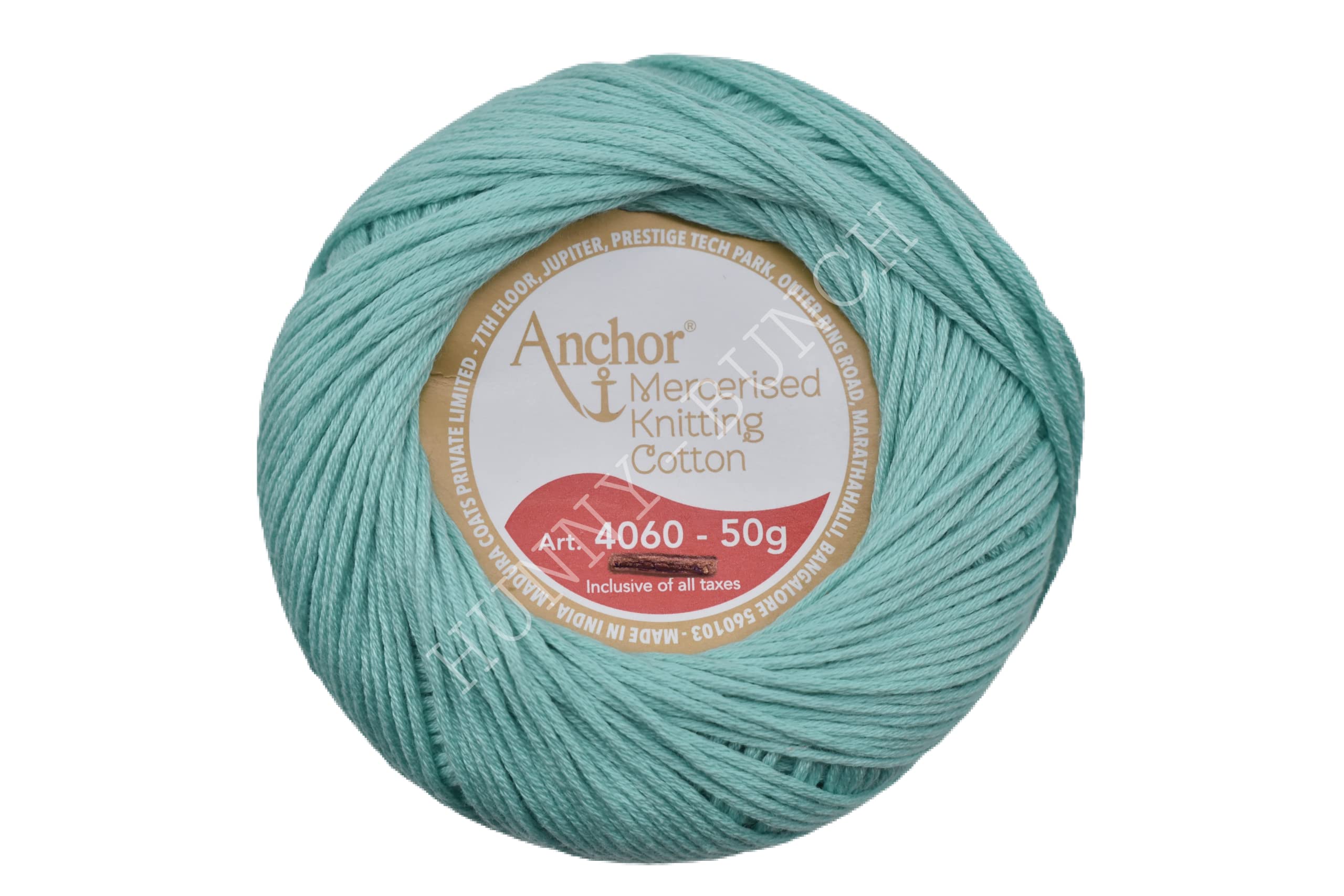 HUNNY- BUNCH Anchor Mercerised Premium Knitting 4 Ply Cotton Thread Yarn Balls for Knitting, Crochet, Weaving, Embroidery and Craft Making Fast Color (Pack of 2 Rolls) (Shade no. 5436) (B09RPZCK1P) Amazon Price History, Amazon Price Tracker