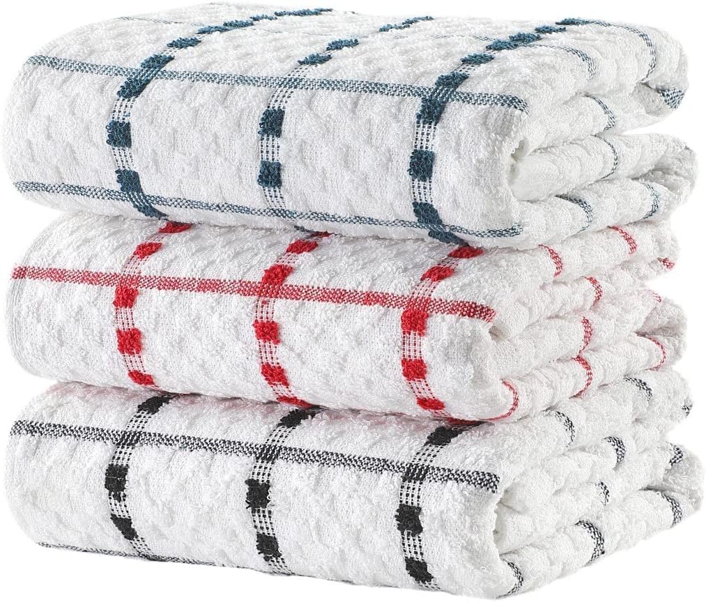 RAYMSTER Kitchen Terry Tea Towel (40 x 65 cm) 100 Pure Cotton