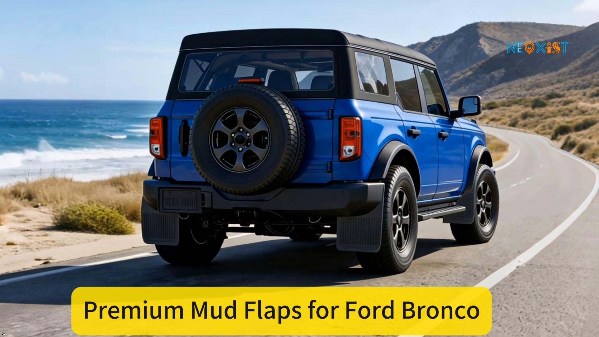 Amazon.com: No Drill Mud Flaps for Ford Bronco 2021-2025 2026