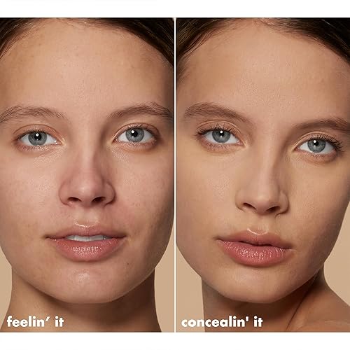 Vista 4 de e.l.f. Hydrating Camo Concealer, Covers Blemishes & Under-Eye Circles, Full-Coverage & Delivers A Satin Finish, Vegan & Cruelty-Free, Medium Peach