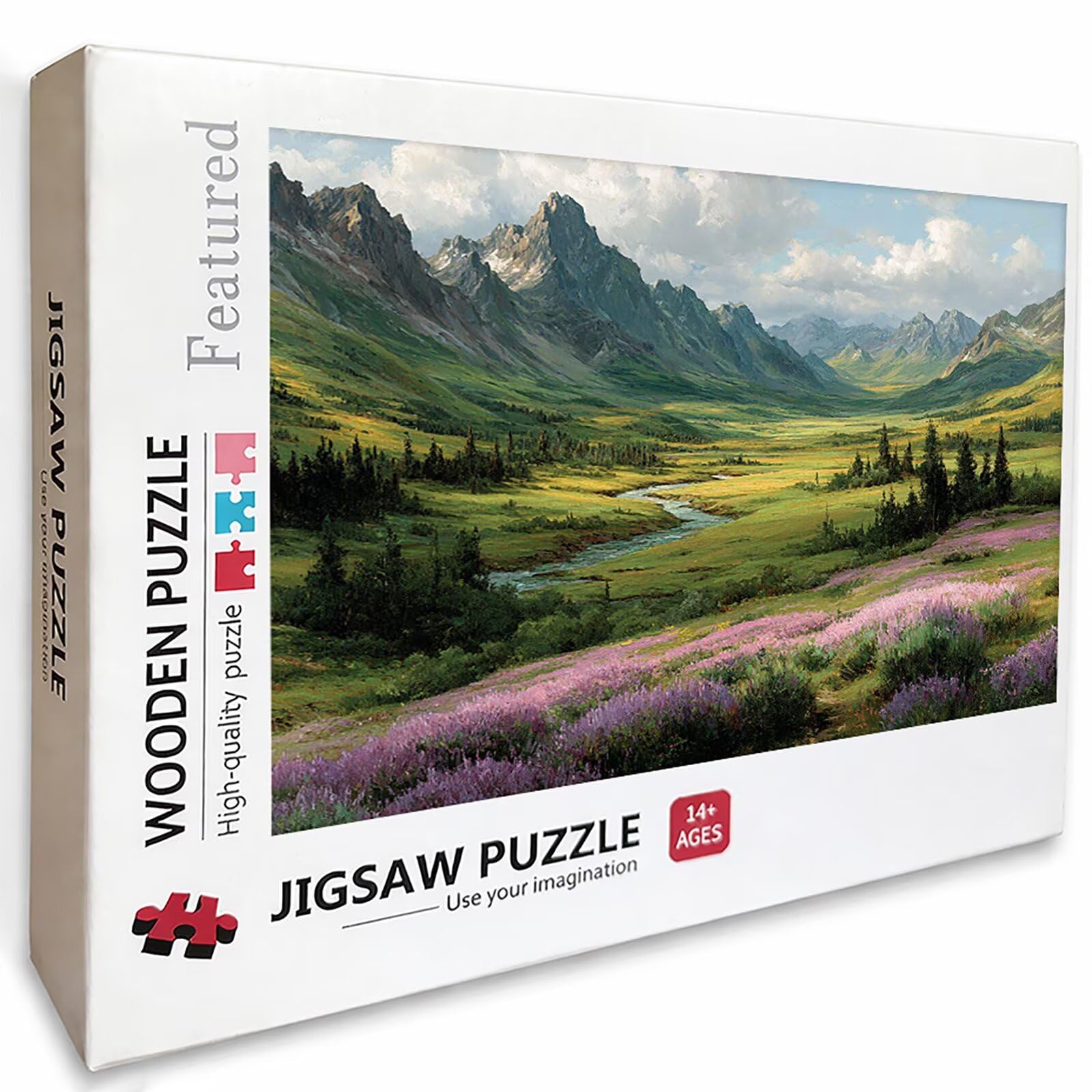 Voir Puzzle 3000 pièces Adultes, Puzzle Bois 122x81cm, Adultes Jeu éducatif Défi énigme avec Une Boîte d'emballage Exquise, Jeu Relaxant Détente Collection, Cadeau Fille, Decoration, (Planter) 2-8406