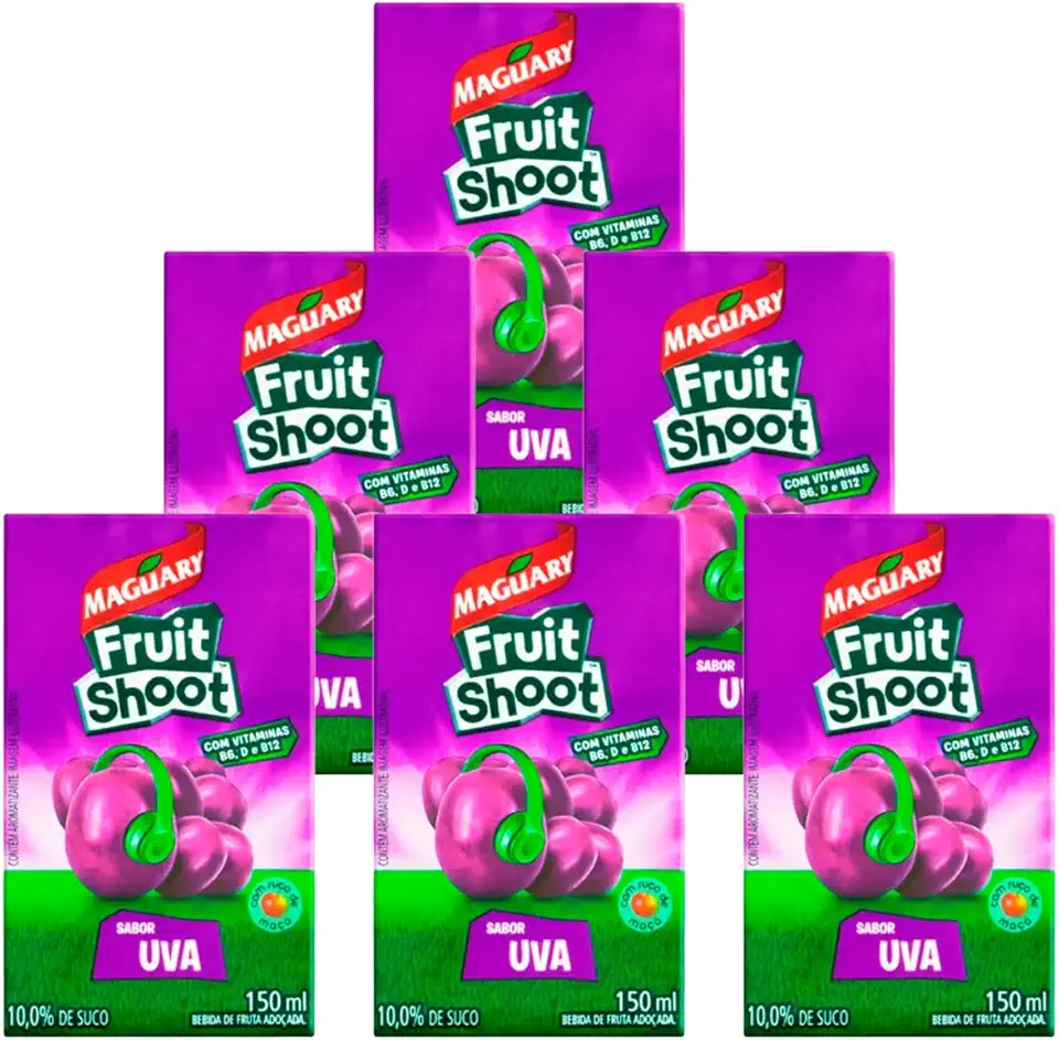 Suco Maguary de Uva Fruit Shoot 150ml Caixinha 6un