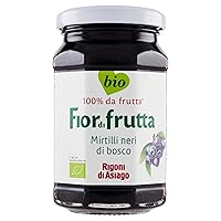 Vista 16 de Rigoni di Asiago, Fiordifrutta Organic Fruit Spread, frambuesa, 8.82 onzas (paquete de 2)