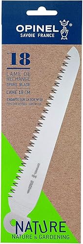 Vista 12 de Opinel Sierra plegable - Sierra plegable de acero al carbono para jardinería y campamento con mango de madera de haya