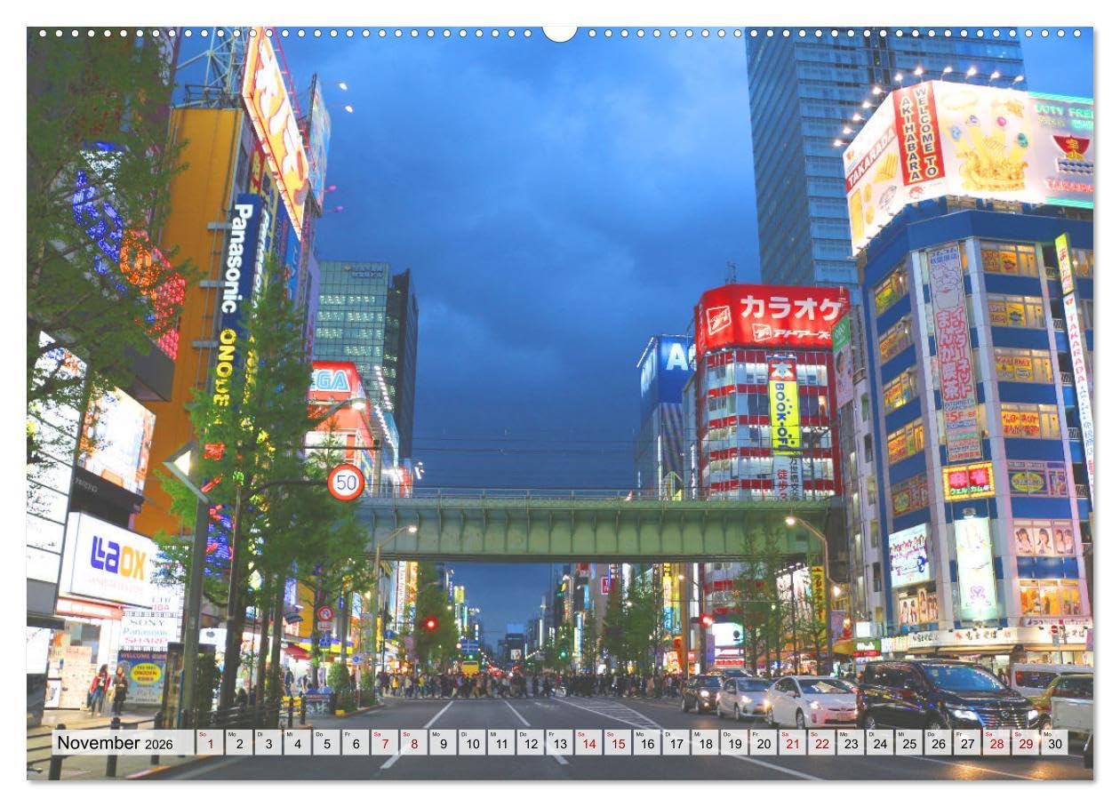Japan das Land der aufgehenden Sonne (hochwertiger Premium Wandkalender 2026 DIN A2 quer), Kunstdruck in Hochglanz: Japan - zwischen Tradition und Moderne. (CALVENDO Orte)