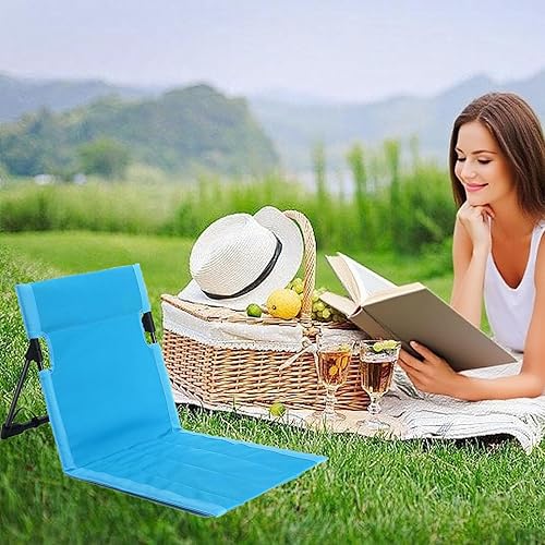 Miniatura 5 de 2 asientos plegables para sillas junto a la piscina, sillas abatibles portátiles ligeras para borde de piscina, campamento al aire libre, picnic,